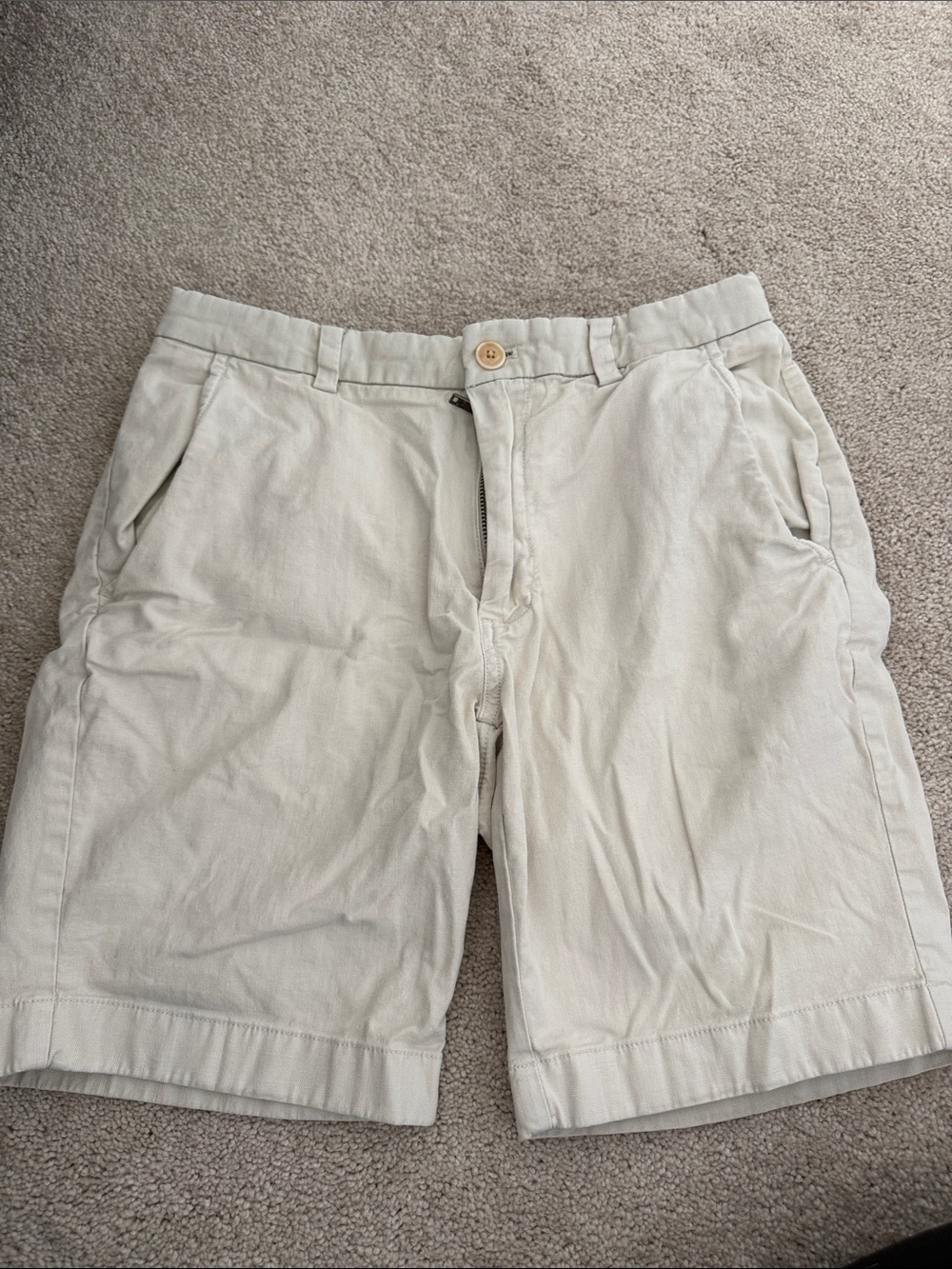 Brooks Brother Red Fleece Men's Classic Khaki Shorts